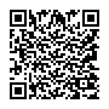 QR-koodi puhelinnumerolle +9592003548