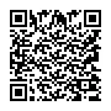 電話番号のQRコード +9592003610