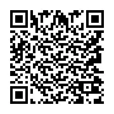 Código QR para número de teléfono +9592003818