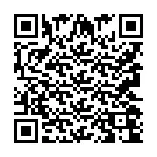 QR-code voor telefoonnummer +9592004099