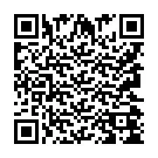 電話番号のQRコード +9592004208