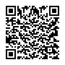 QR-code voor telefoonnummer +9592027540