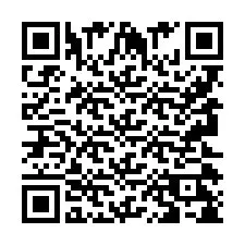 Código QR para número de telefone +9592028504