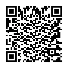 QR-code voor telefoonnummer +9592031001