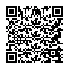 QR-koodi puhelinnumerolle +9596149706