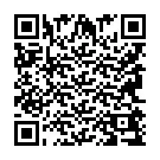 QR Code pour le numéro de téléphone +9596149722