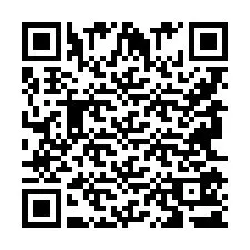 Codice QR per il numero di telefono +9596151396