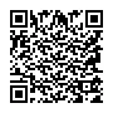 Codice QR per il numero di telefono +9596151408