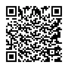 QR-koodi puhelinnumerolle +9596151688