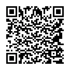 QR kód a telefonszámhoz +9596151763