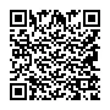 QR Code pour le numéro de téléphone +9596152836