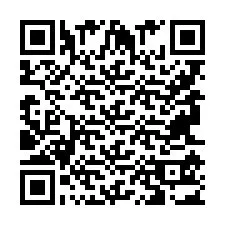 QR-koodi puhelinnumerolle +9596153007