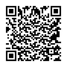 Codice QR per il numero di telefono +9596153443