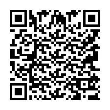 QR-koodi puhelinnumerolle +9596153628