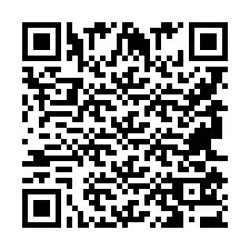 Codice QR per il numero di telefono +9596153637