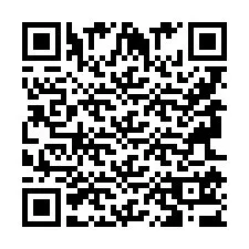 QR-koodi puhelinnumerolle +9596153640