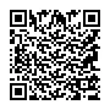 Codice QR per il numero di telefono +9596153645