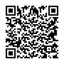 Codice QR per il numero di telefono +9596153806
