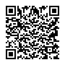 Codice QR per il numero di telefono +9596153824