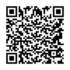 Codice QR per il numero di telefono +9596153835