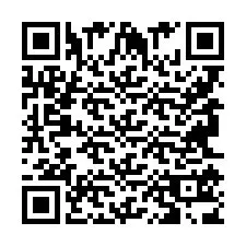 Codice QR per il numero di telefono +9596153846