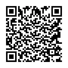 Código QR para número de teléfono +9596153861