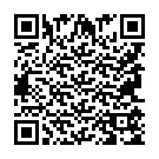 QR Code pour le numéro de téléphone +9596155013