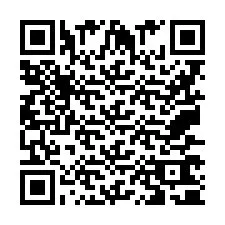 QR Code สำหรับหมายเลขโทรศัพท์ +9607760127