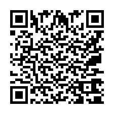 QR код за телефонен номер +9607760188