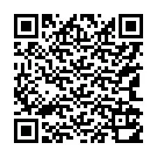 QR-code voor telefoonnummer +97142110800