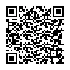 Código QR para número de teléfono +97142154873