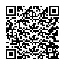 Kode QR untuk nomor Telepon +97142563729