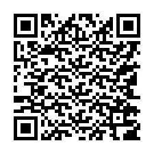 Codice QR per il numero di telefono +97142706998