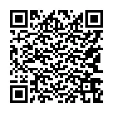 QR Code สำหรับหมายเลขโทรศัพท์ +97143669933