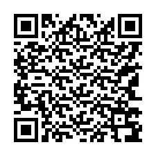 QR-code voor telefoonnummer +97143796660