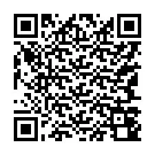 Codice QR per il numero di telefono +97147040424