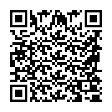 QR-code voor telefoonnummer +9849500576