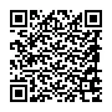 Código QR para número de teléfono +988996780